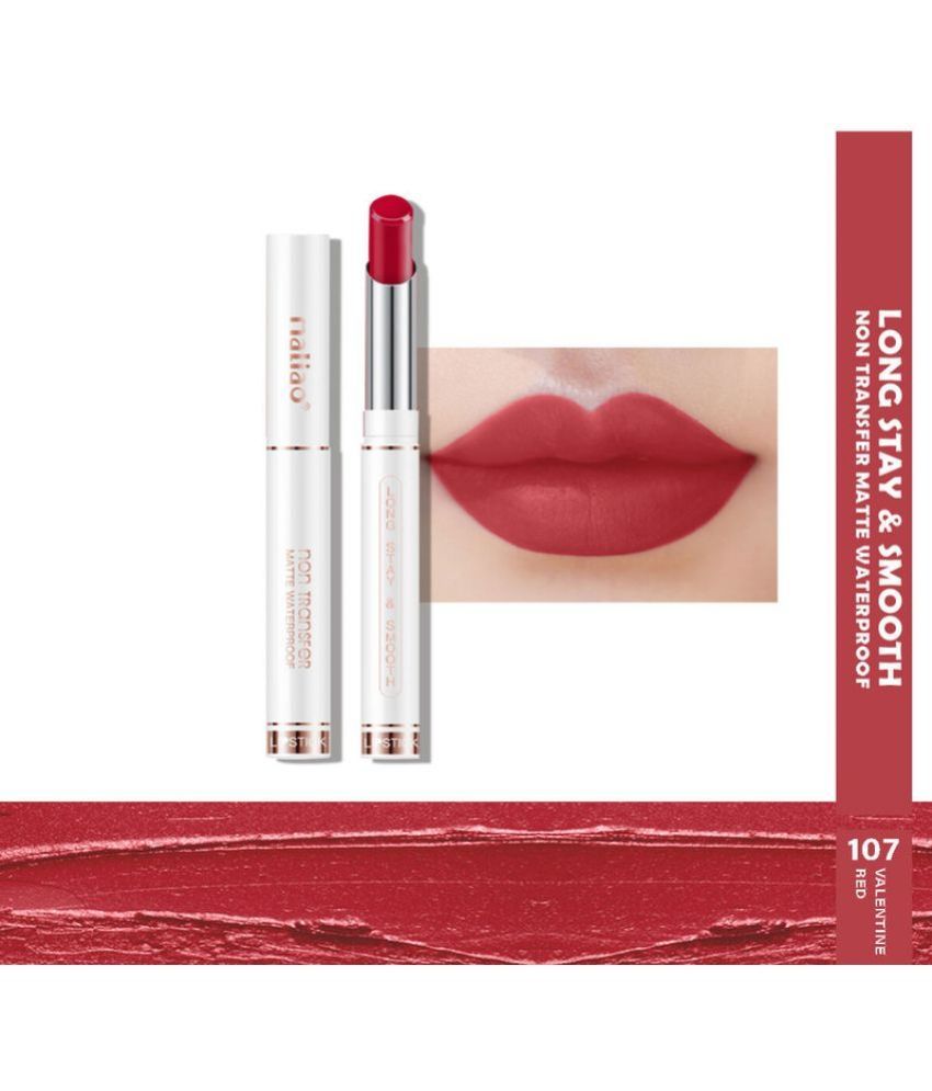     			Maliao Ruby Red Matte Lipstick 3.8