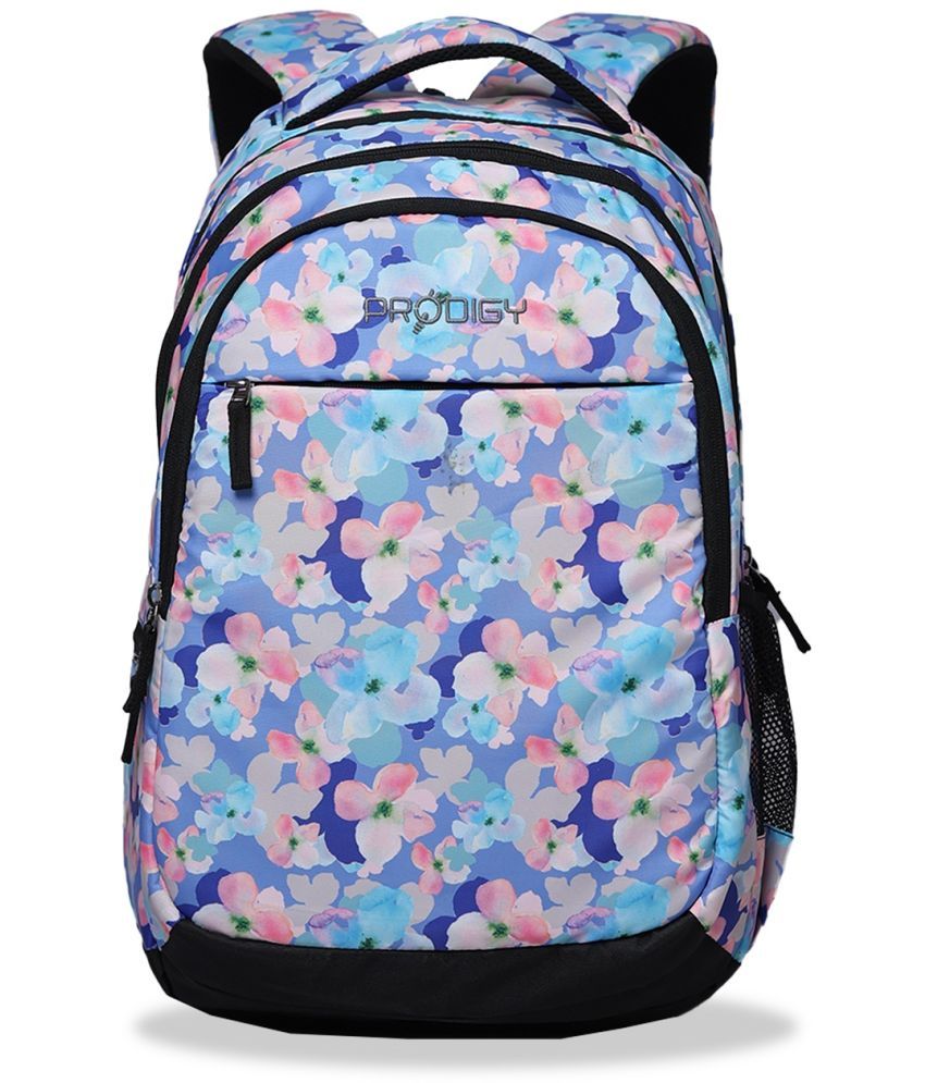     			Prodigy Blue Polyester Backpack ( 30 Ltrs )