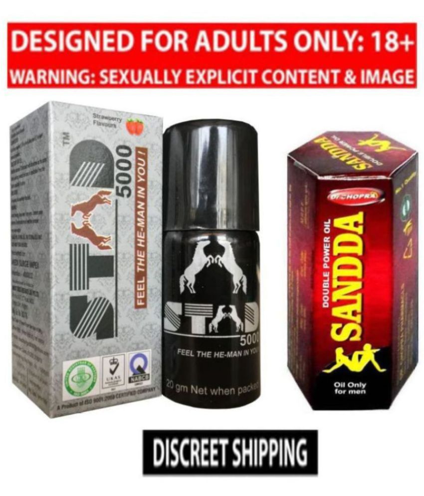     			Stud Spray( Extra Time ) 20ml & Sandda 15ml Power oil For Men