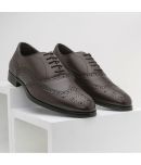 Red Tape Brown Men's Brogue Formal Shoes