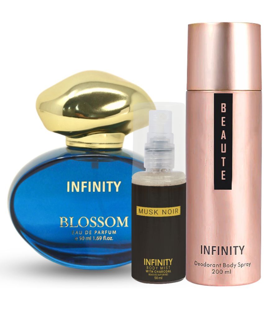     			CFS Blossom EDP Perfume 50ml, Beaute Deo Body Spray 200ml, Musk Noir Body Mist 35ml Long Lasting Perfume Pack of 3