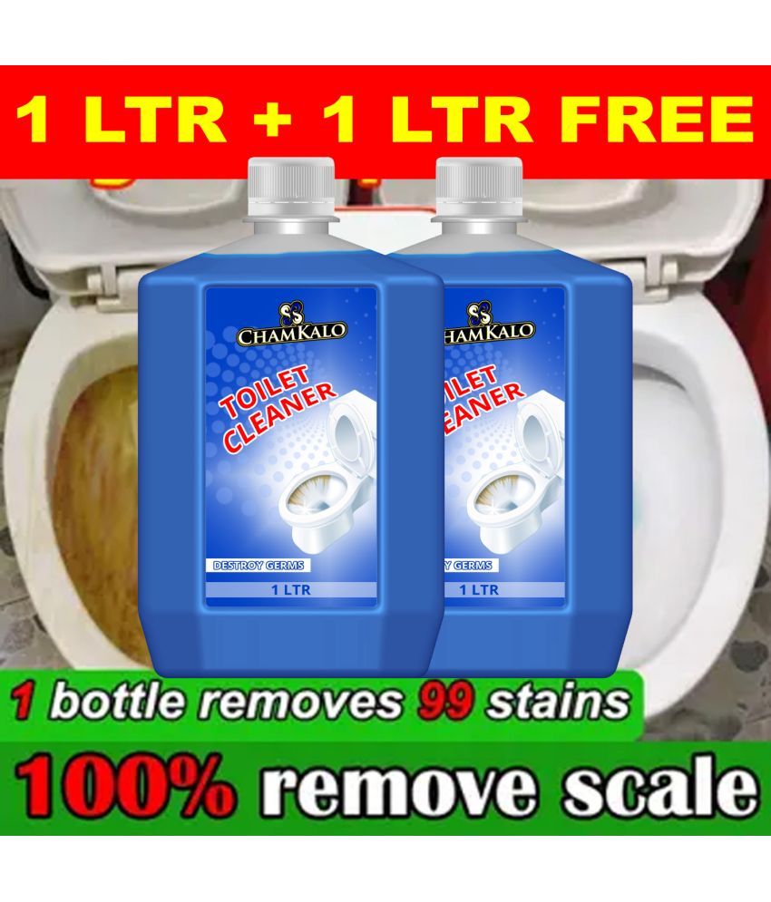     			CHAMKALO GermGuard Toilet Protector Automatic Toilet Cleaner Ready to Use Liquid lavender 1 Pack of 2