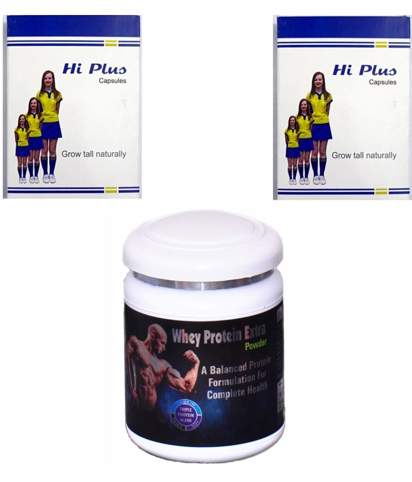     			Dr. Chopra Win Trust Hi Plus Capsule Grow Tall Naturally 20no.s & Whey Protein 300 gm Chocolate Single Pack