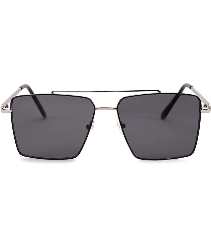     			Dyana Core Silver Square Sunglasses ( Pack of 1 )