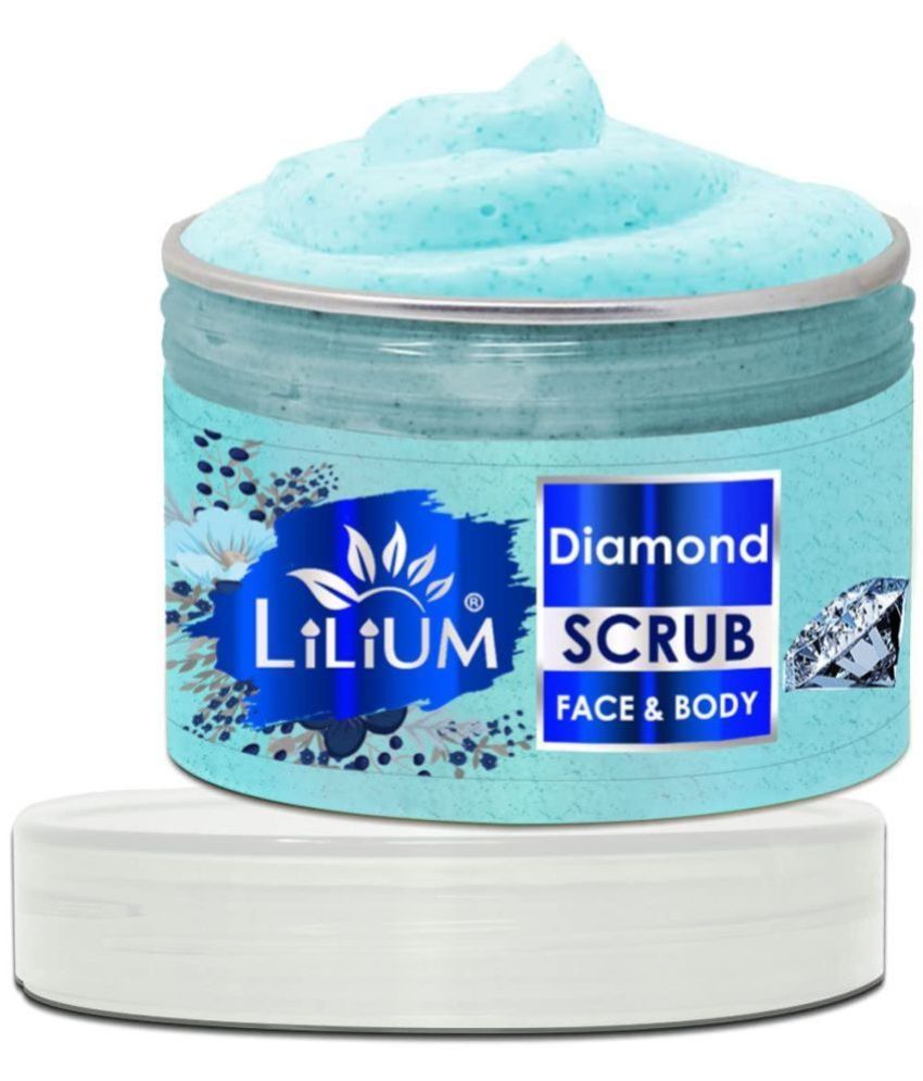     			Lilium Diamond Face & Body Scrub, 250gm, Radiant Skin With Fairness