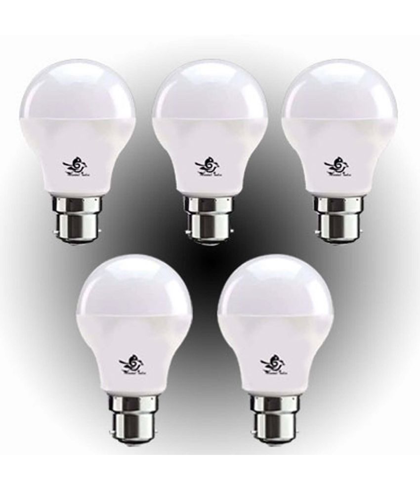     			Newtal India 9W Cool Day Light LED Bulb ( Pack of 5 )