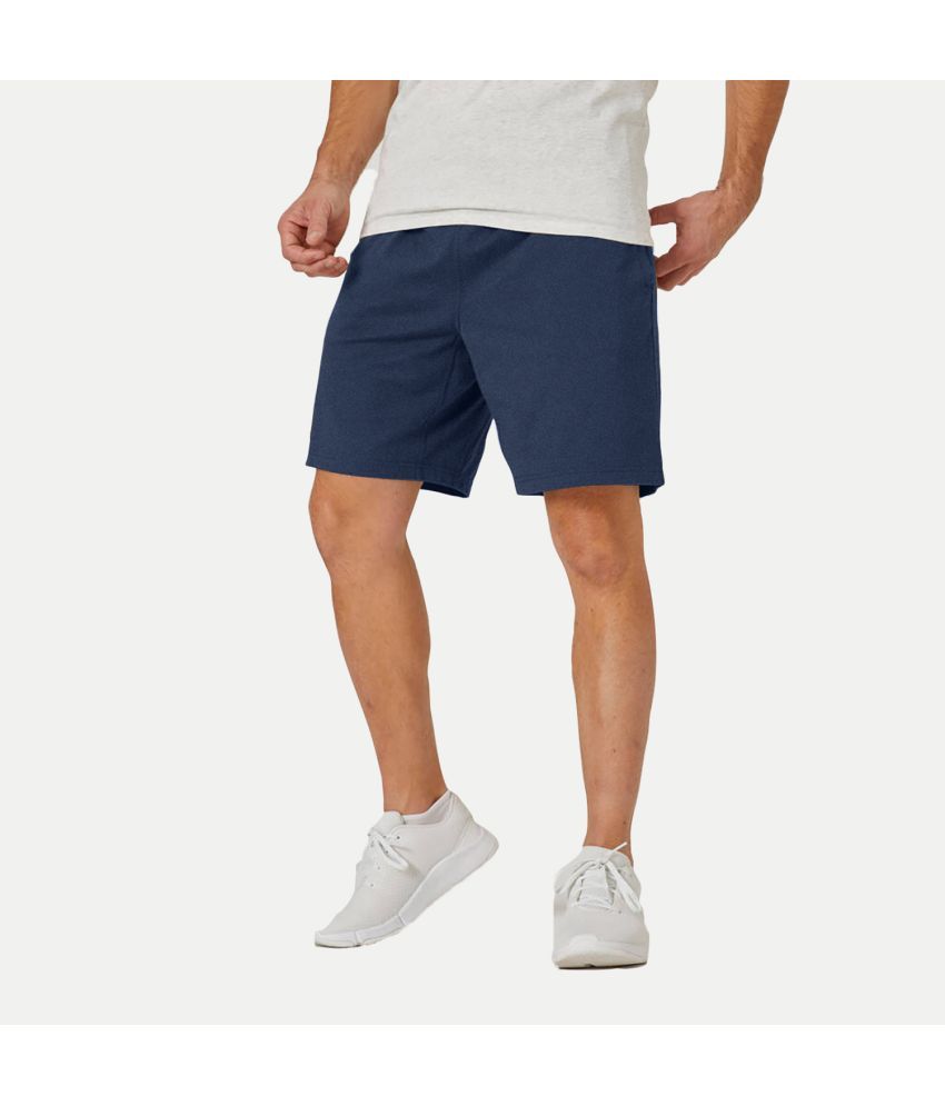     			Radprix Blue Cotton Men's Shorts ( Pack of 1 )