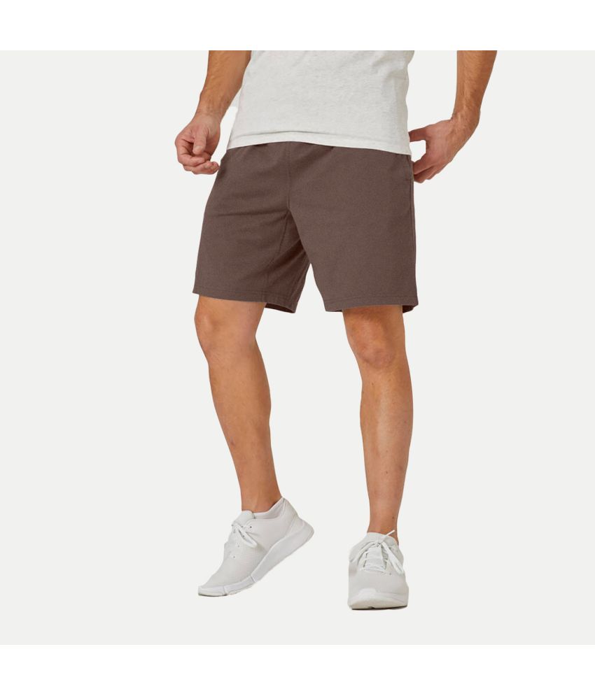     			Radprix Brown Cotton Men's Shorts ( Pack of 1 )