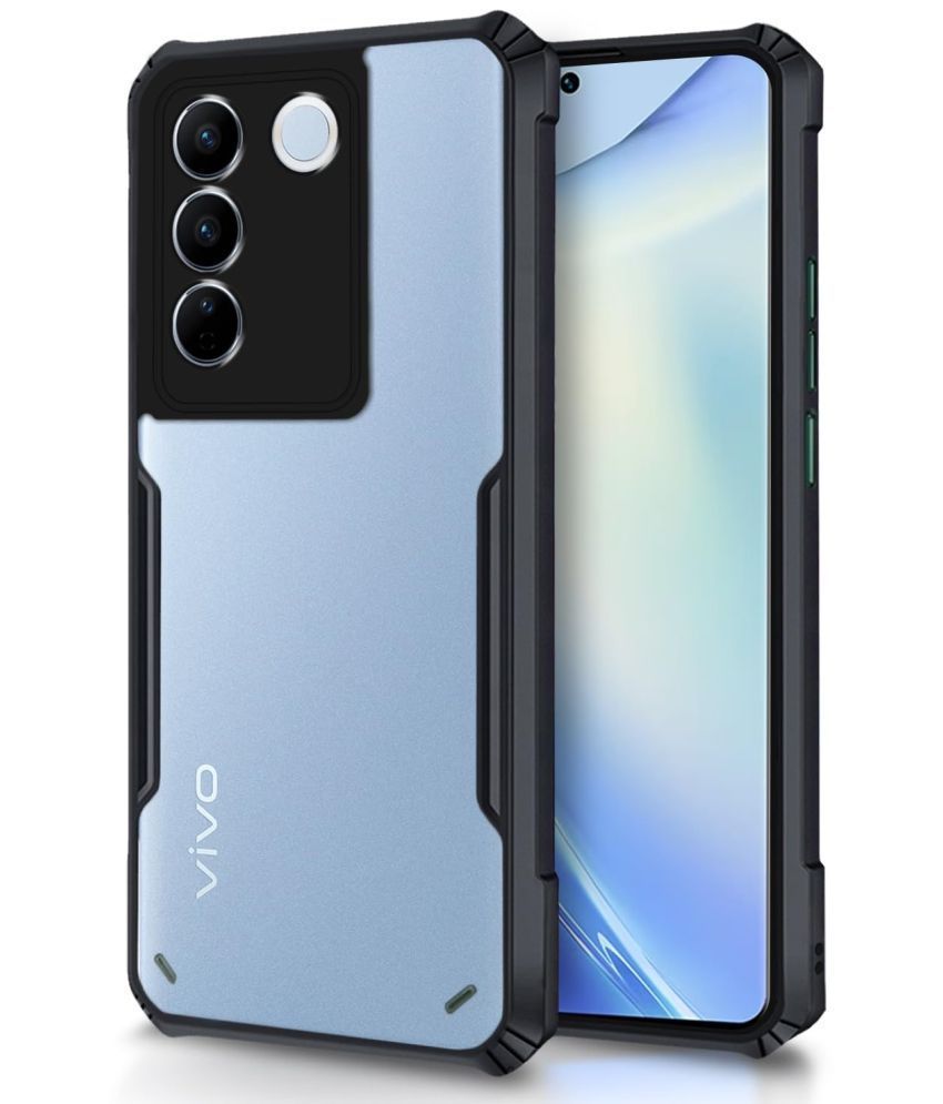     			BEING STYLISH Plain Cases Compatible For Silicon Vivo V27 Pro ( Pack of 1 )