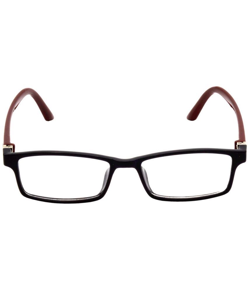     			Hrinkar Black Full Rim Rectangular Computer Glasses ( Pack of 1 )