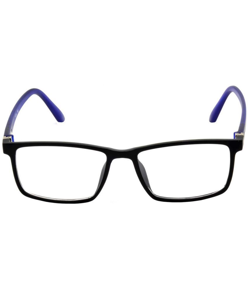     			Hrinkar Black Full Rim Rectangular Computer Glasses ( Pack of 1 )