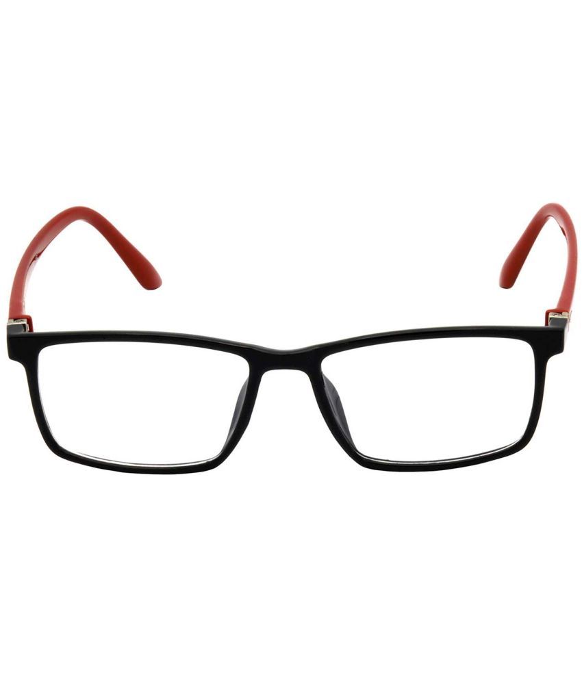     			Hrinkar Black Full Rim Rectangular Computer Glasses ( Pack of 1 )