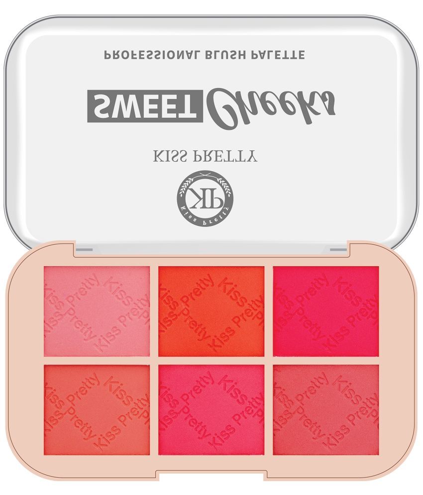     			KISS PRETTY Sweet Cheeks Blush Palette Pressed Powder Blush Cherry 16G g