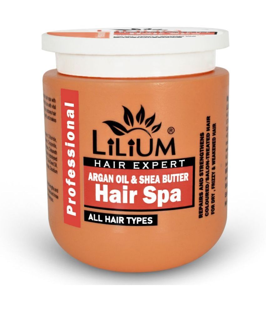     			Lilium Professional Hair Spa 800ml, Argan Oil & Shea Butter, Revitalize & Strengthen Your Colored