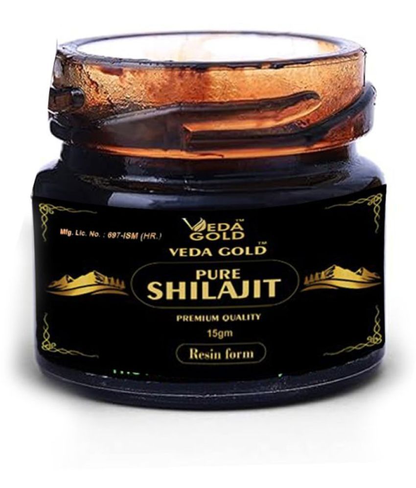     			Pure Himalayan Shilajit Resin, 15gm (Pack of 1) | Natural & Ayurvedic| Helps Enhance Strength & Stamina | Maintains Overall Holistic Wellness