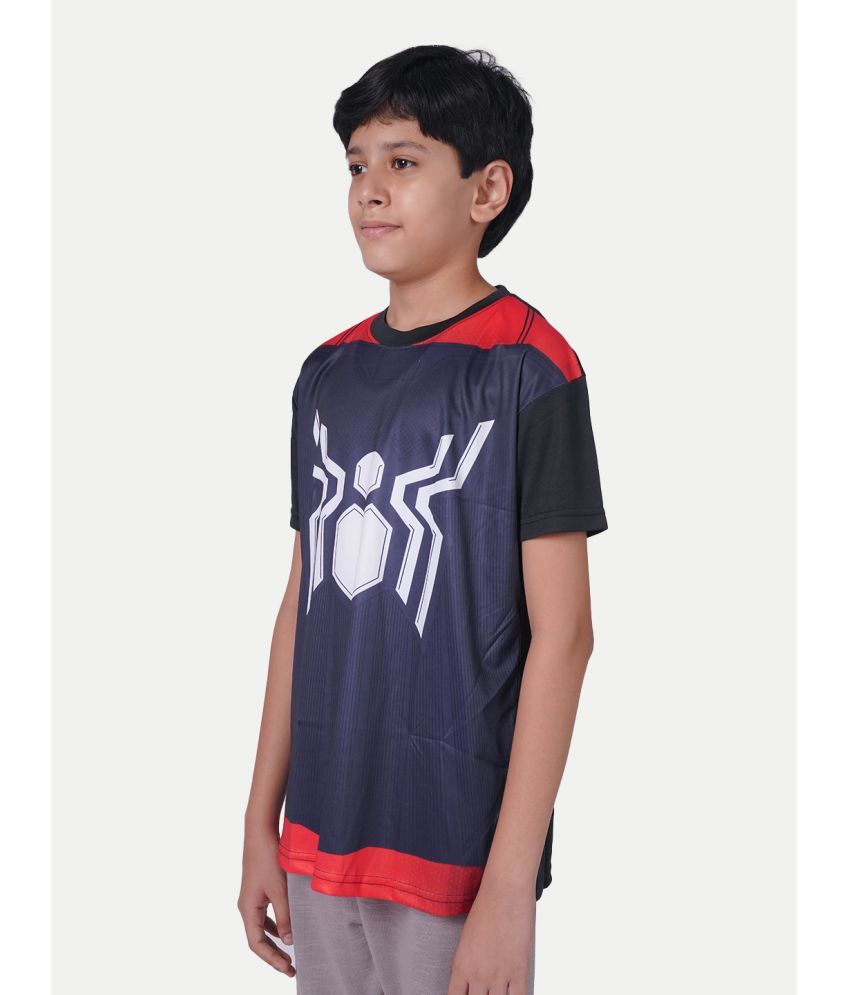     			Radprix Black Polyester Boy's T-Shirt ( Pack of 1 )