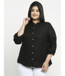 Style Quotient by NOI Black Rayon Women's Shirt Style Top ( Pack of 1 )