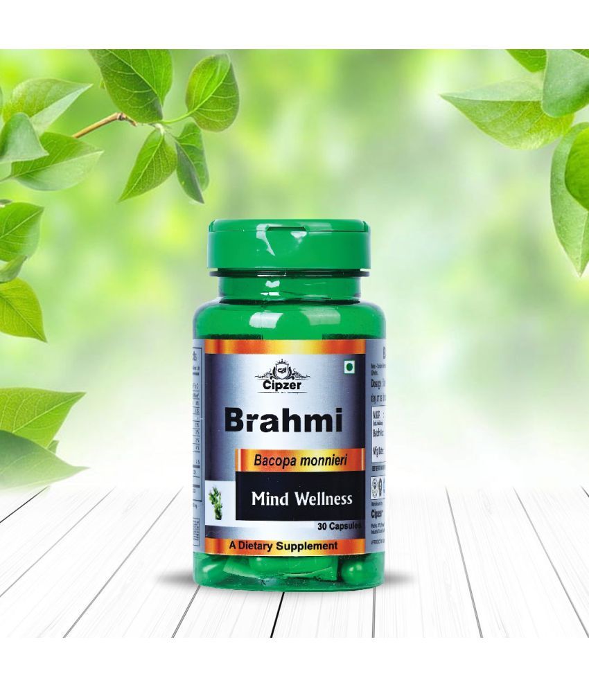     			CIPZER Brahmi Capsule Beneficial for the Brain Capsule 30 no.s Pack Of 1