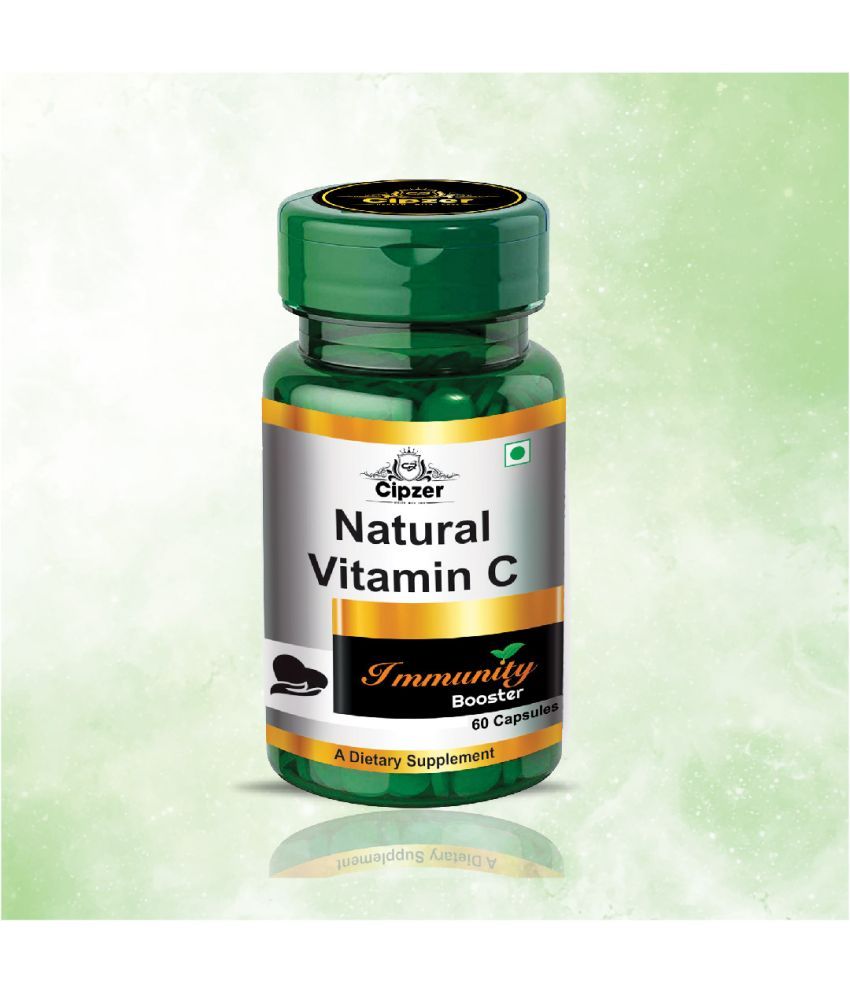     			CIPZER Natural Vitamin-C Improves skin health Capsule 60 no.s Pack Of 1