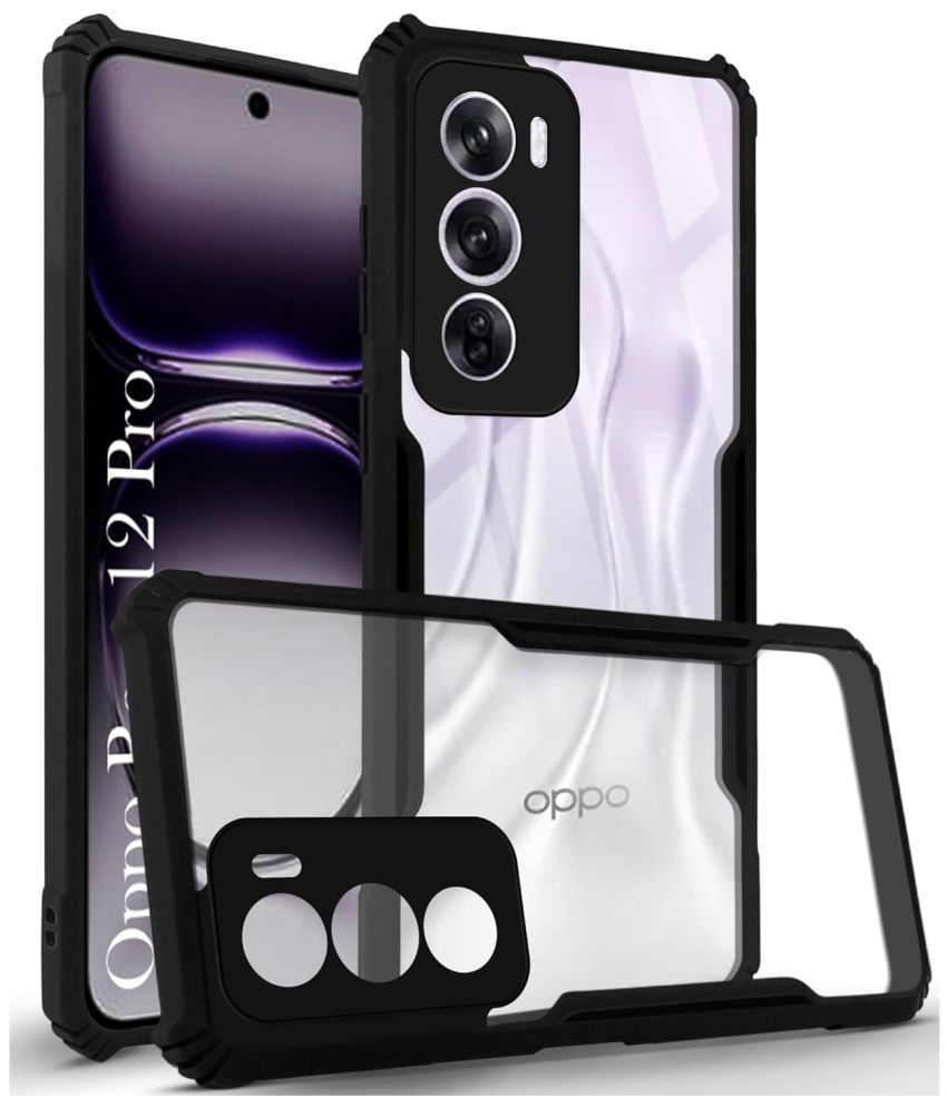     			JMA Bumper Cases Compatible For Polycarbonate Oppo Reno 12 Pro 5G ( Pack of 1 )