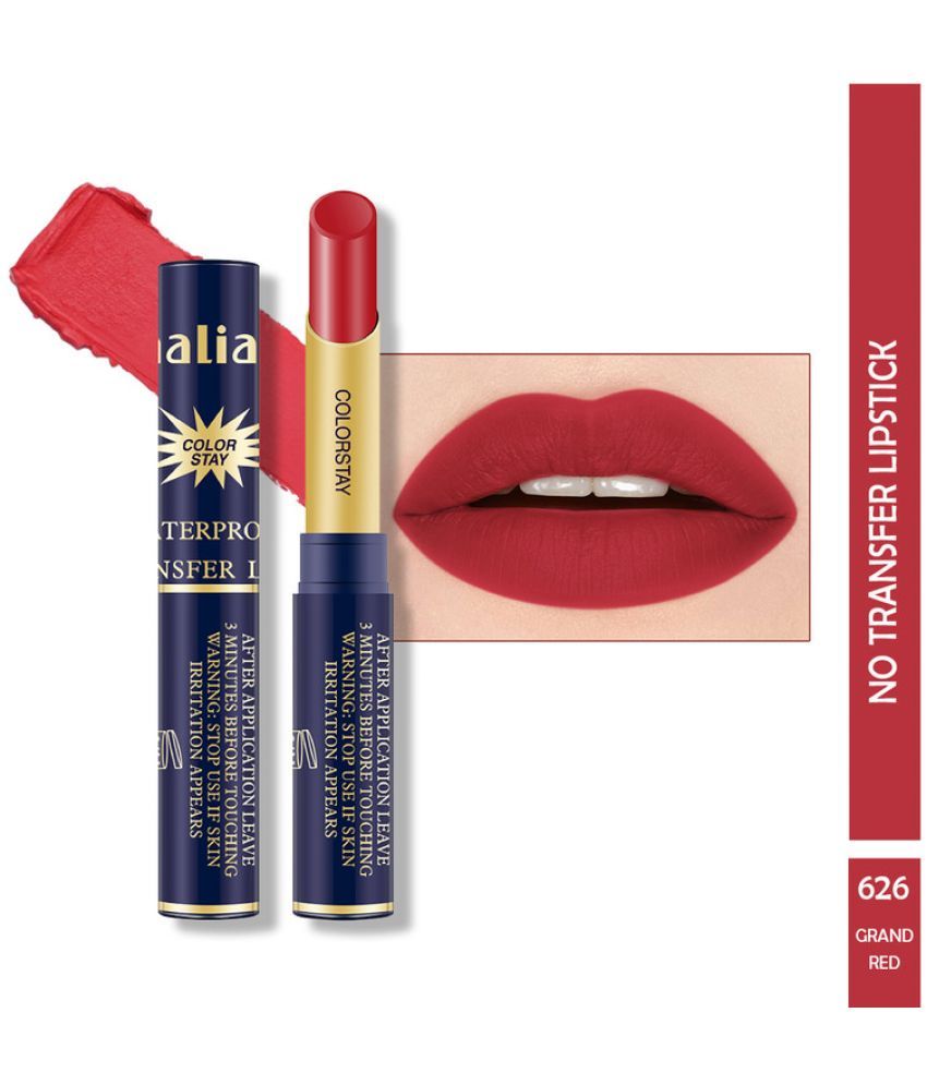     			Maliao Rosy Red Matte Lipstick 4