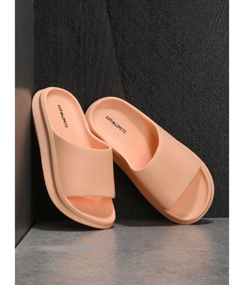     			OFF LIMITS Orange Women's Slide Flip Flop