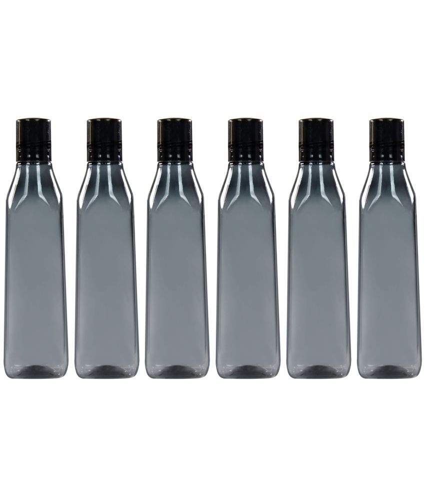     			PearlPet Panama-1000ML-GREY-6PCS Grey Plastic Water Bottle 1000 mL ( Set of 6 )