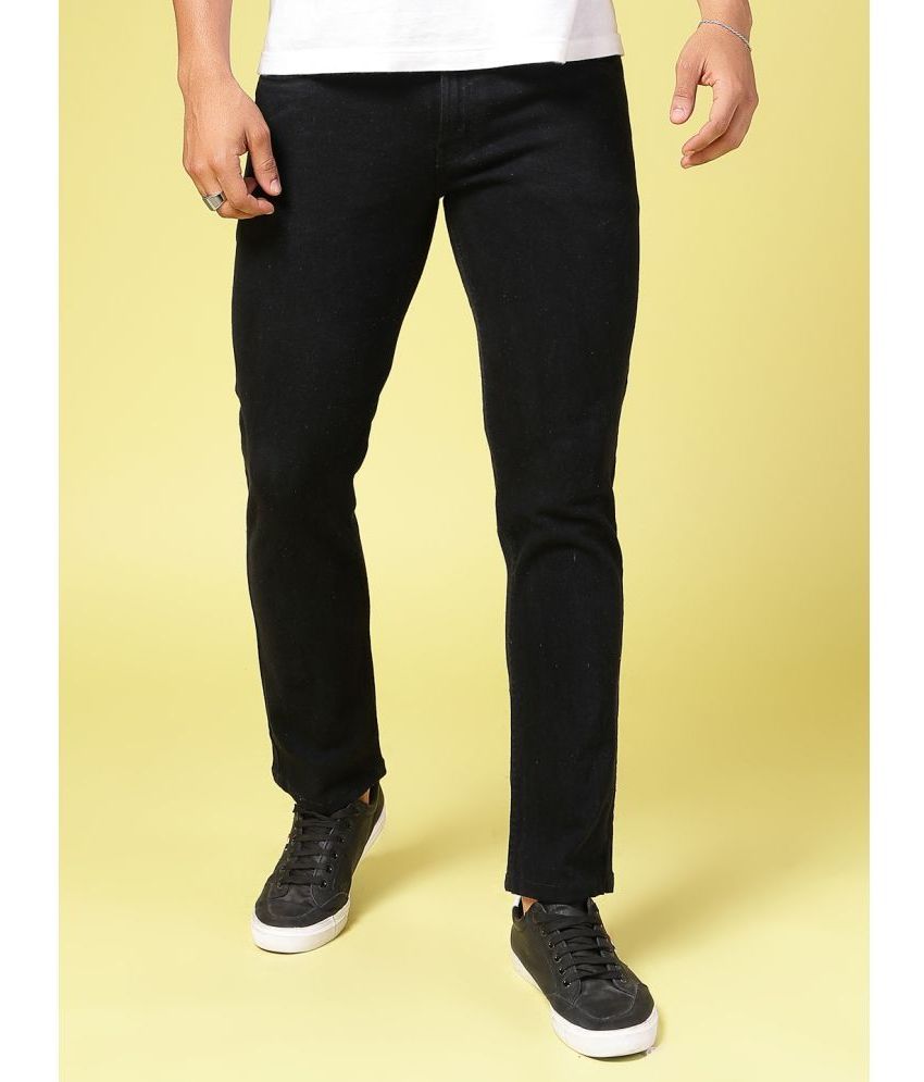     			Rigo Slim Fit Basic Men's Jeans - Black ( Pack of 1 )