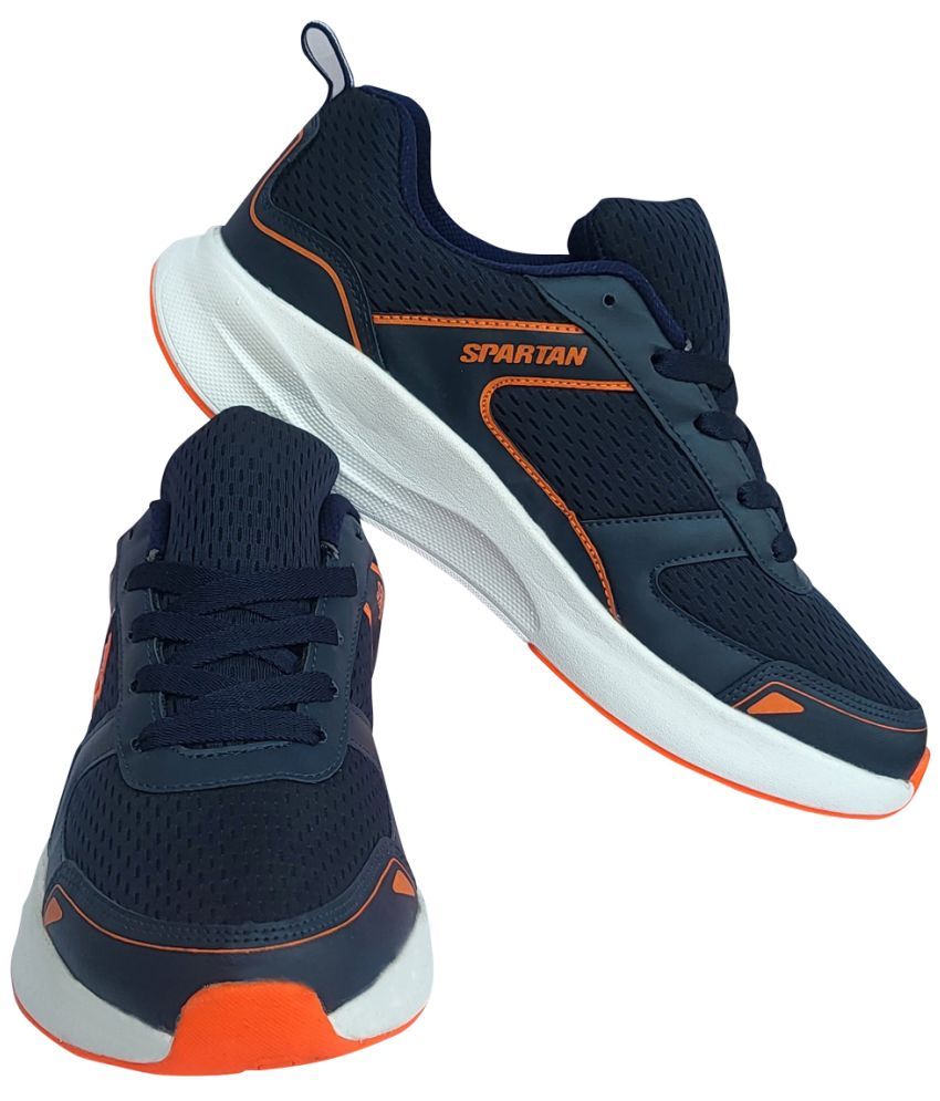     			Spartan X 9 Navy Blue Men's Sports Running Shoes