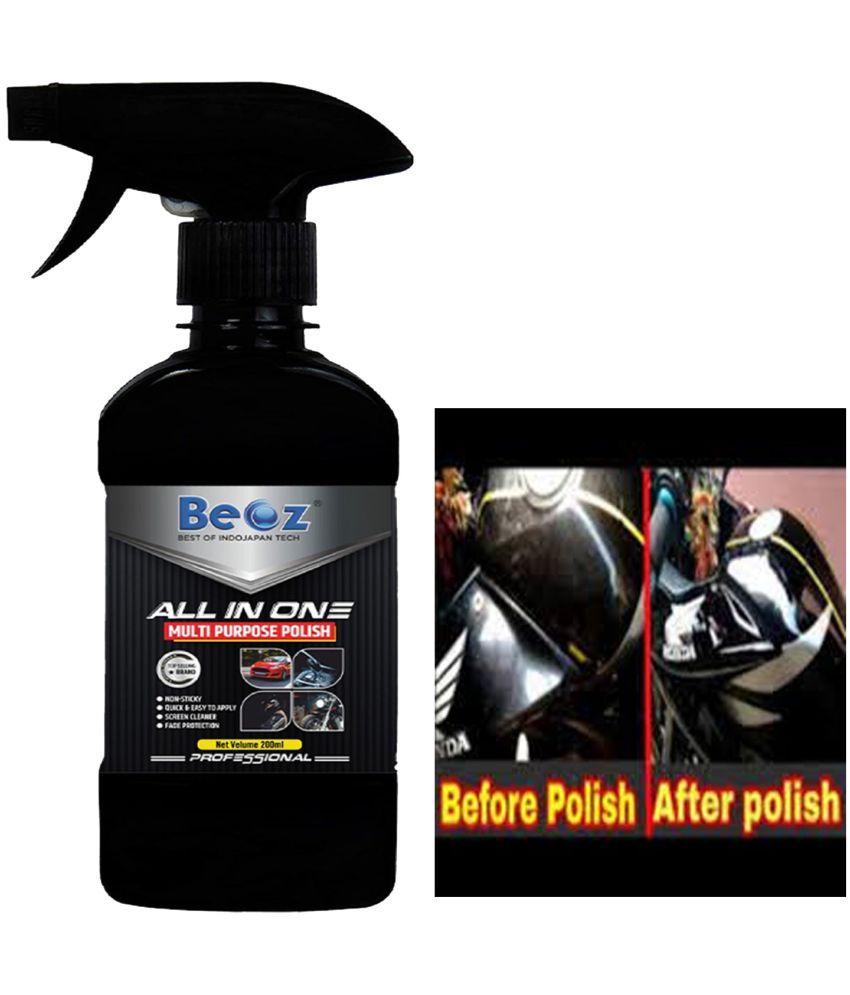     			BEOZ - Clear Coat Shine Polish For All Cars & Motorbikes ( Pack of 1 )