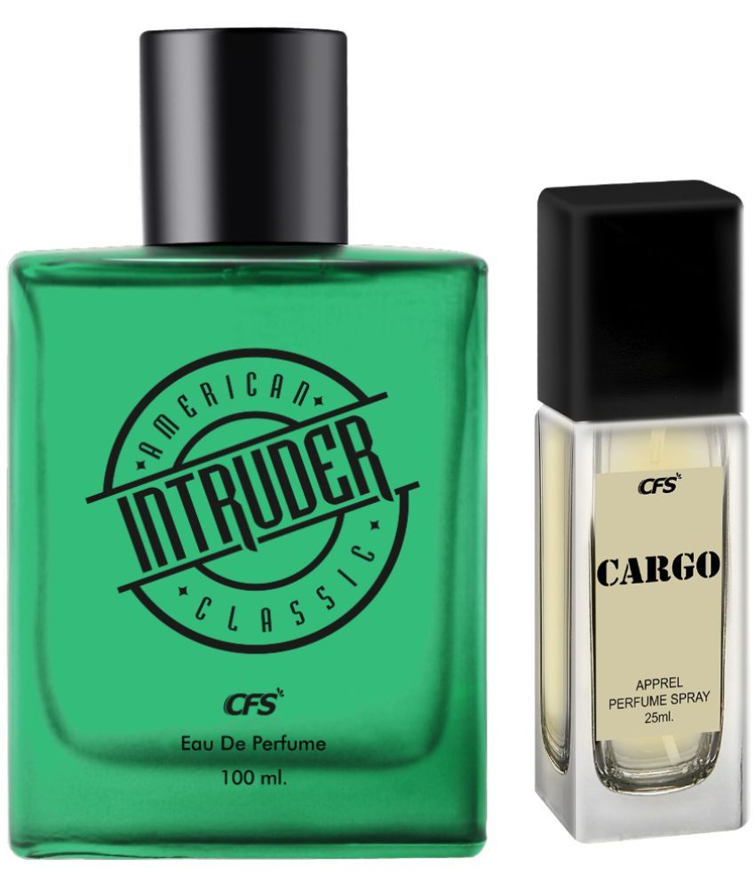     			CFS Intruder Green 100ml & Cargo Khakhi 25ml Long Lasting Best Perfume