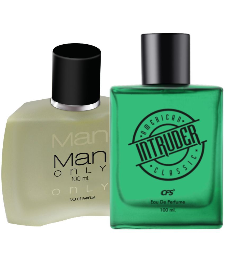     			CFS Intruder Green 100ml & Man Only Black 100ml Long Lasting Eau De Parfum