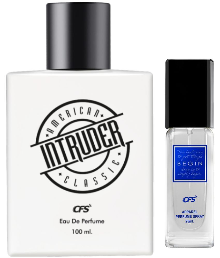     			CFS Intruder White 100ml & Begin Blue 25ml  Long Lasting Best Perfume