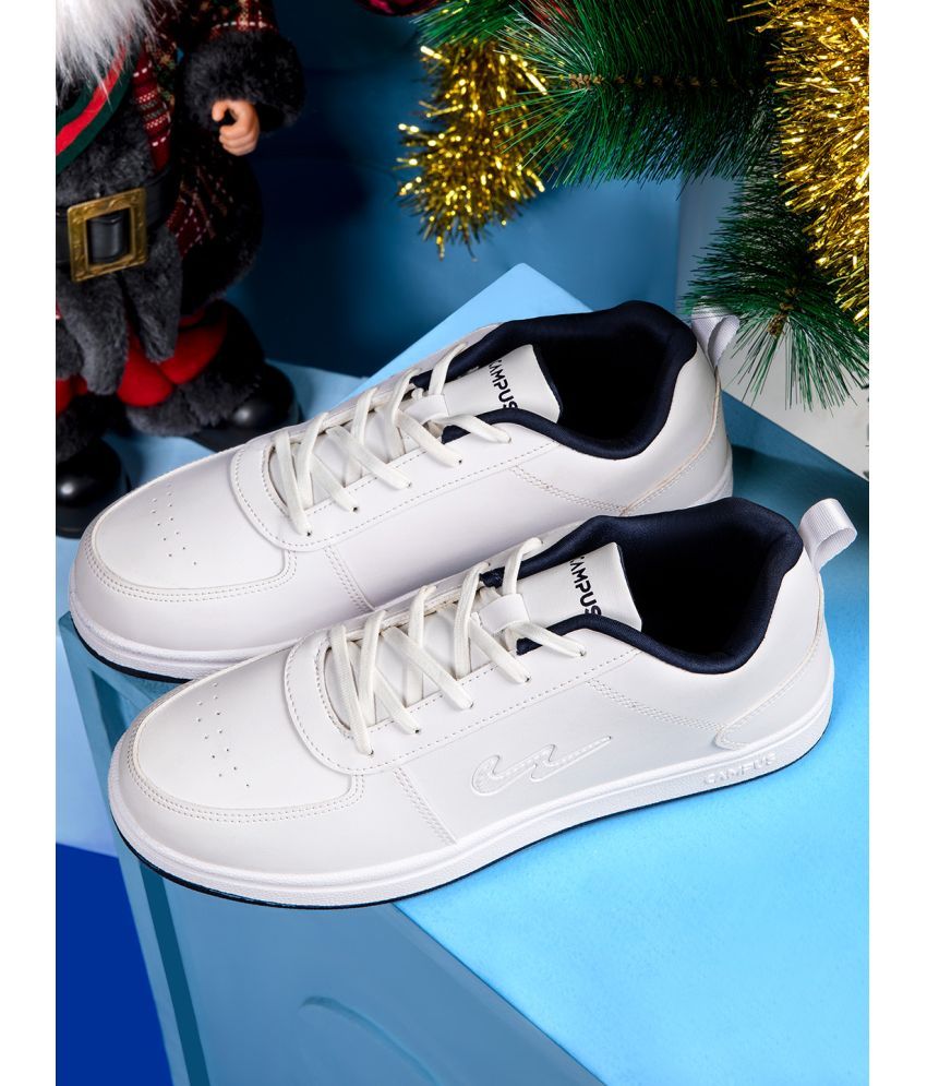     			Campus OG-D4 White Men's Sneakers