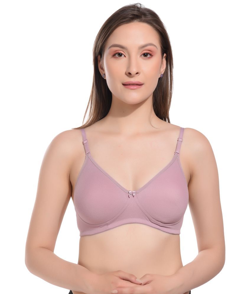     			Elina Olive Cotton Lightly Padded Women's T-Shirt Bra ( Pack of 1 )