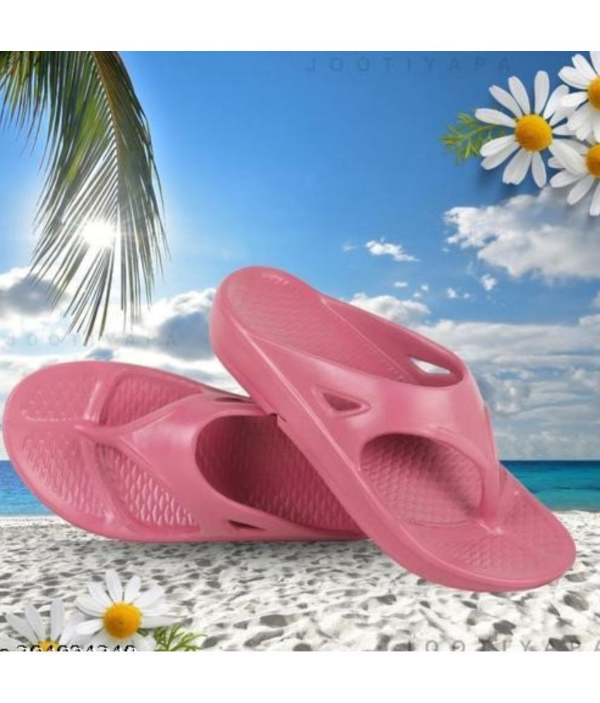     			Jootiyapa Pink Women's Daily Slipper