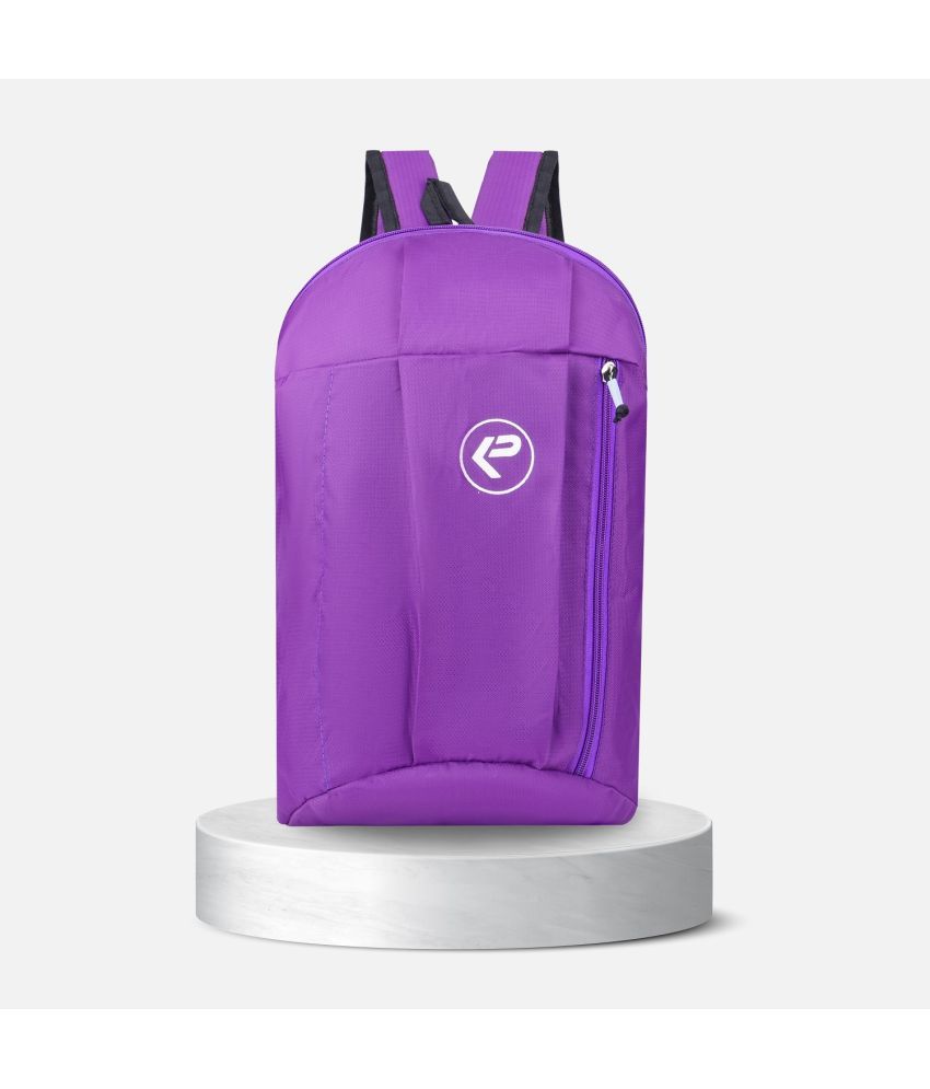     			KP Purple Polyester Backpack ( 20 Ltrs )