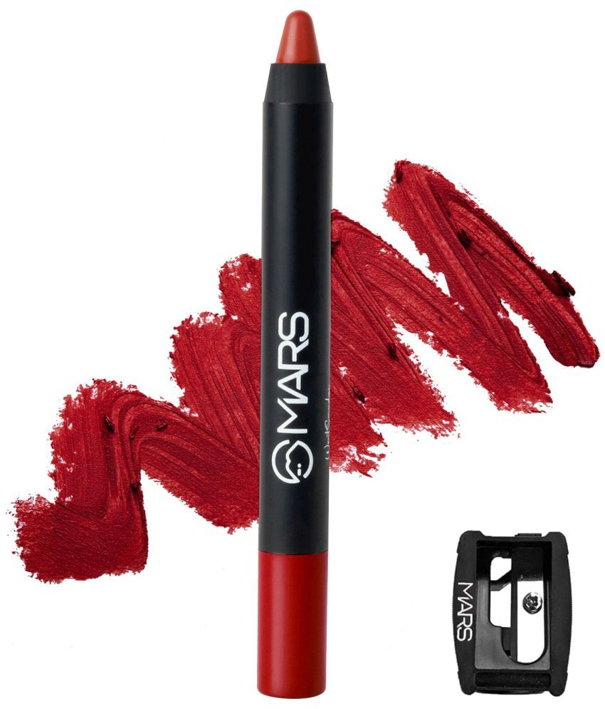     			MARS Apple Red Matte Lipstick 3.5