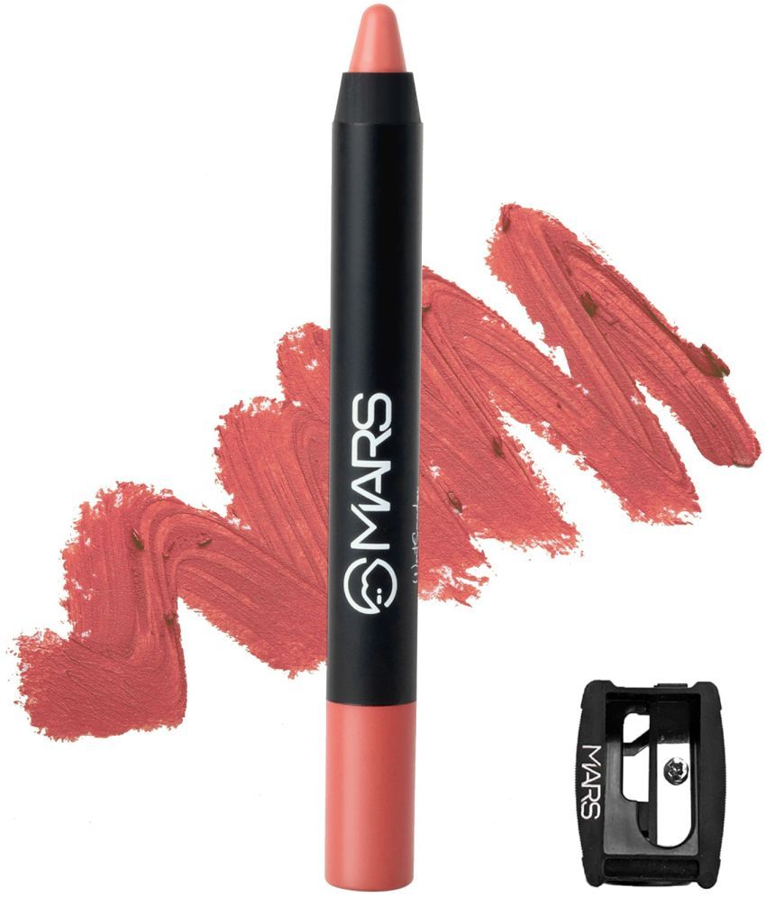     			MARS Long Lasting Crayon Lipstick up to 12 Hours Stay Matte Finish Waterproof (shade-12-LS14)