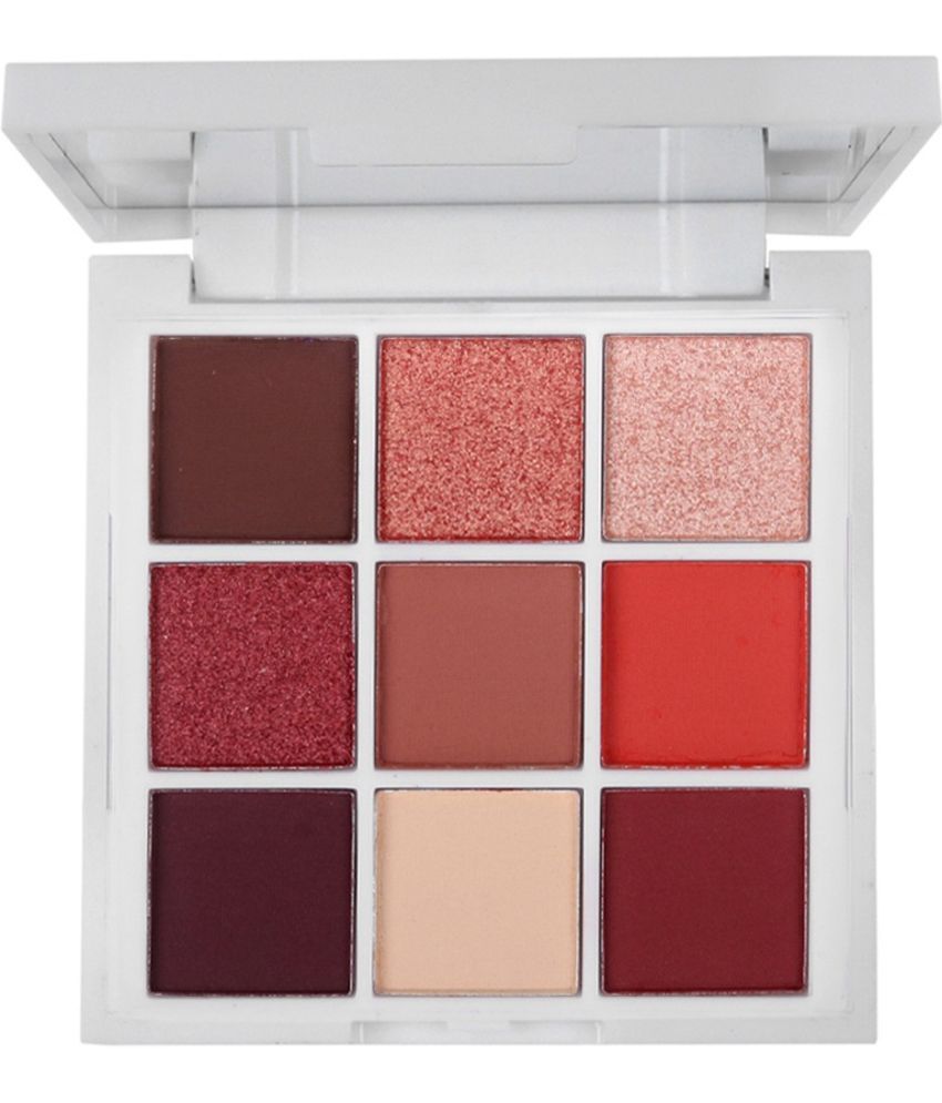     			MARS Red Pressed Powder Eye Palette 9