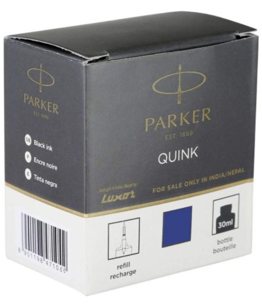     			Parker Quink Ink Bottle 30Ml - Blue