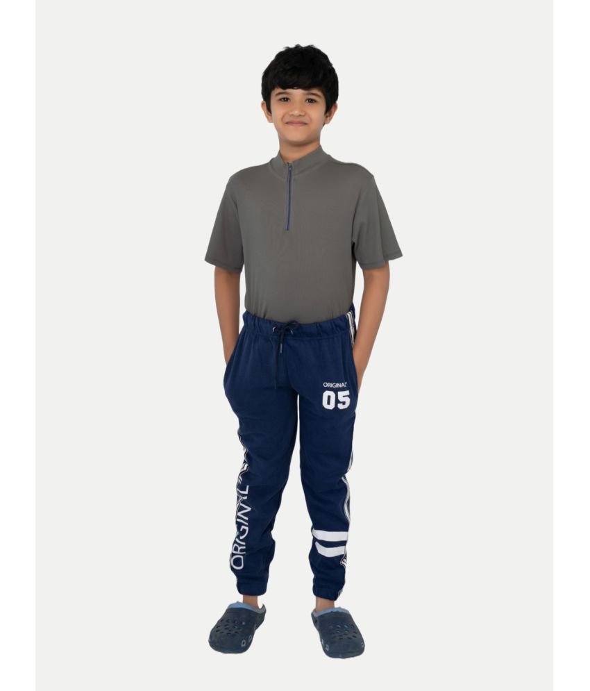     			Radprix Blue Cotton Boys Trackpant ( Pack of 1 )