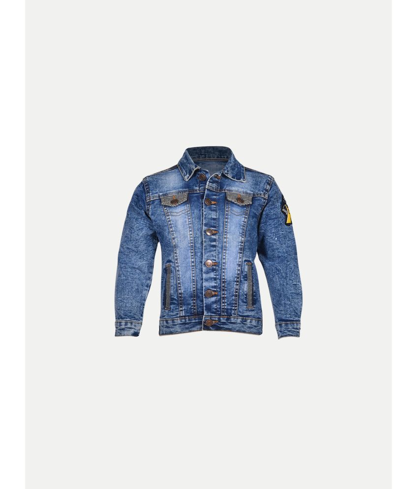     			Radprix Blue Denim Boys Casual Jacket ( Pack of 1 )