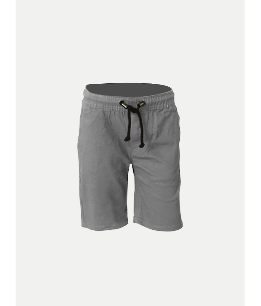     			Radprix - Grey Cotton Boys Shorts ( Pack of 1 )