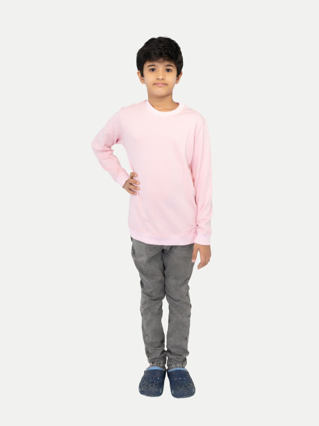     			Radprix Pink Cotton Boys Sweatshirt ( Pack of 1 )