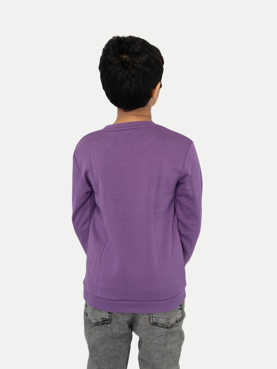     			Radprix Purple Cotton Boys Sweatshirt ( Pack of 1 )