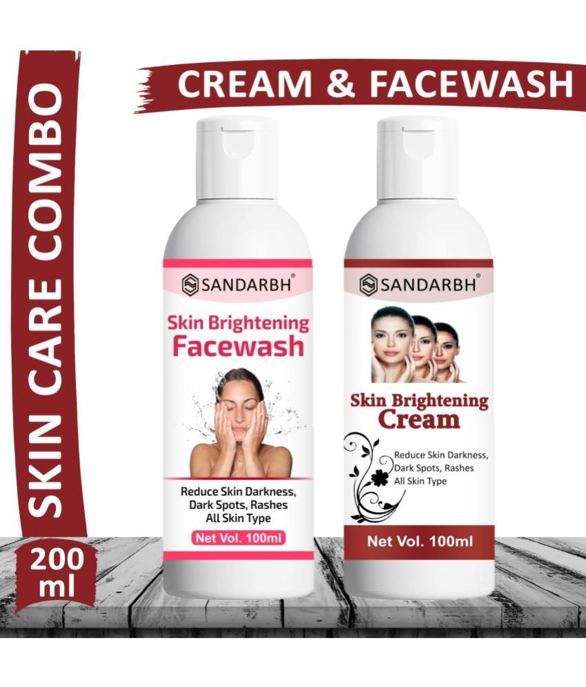     			Sandarbh - Blackheads and Whiteheads Removal Face Wash + Scrub For All Skin Type ( Pack of 2 )