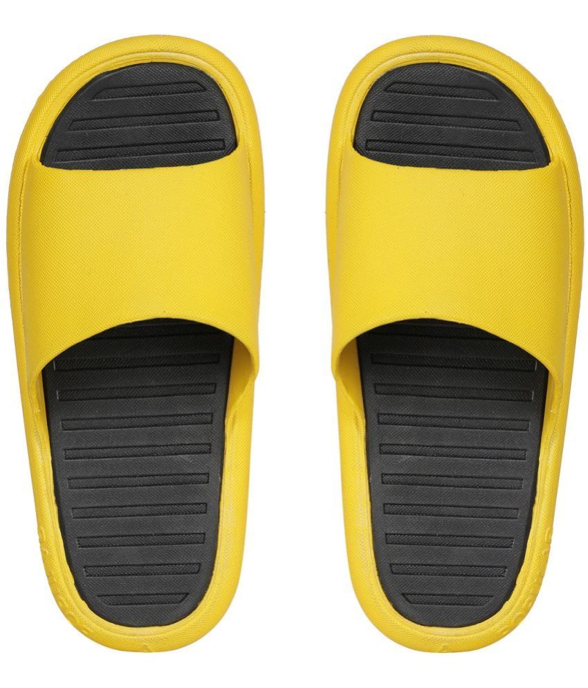     			Style Height Yellow Men's Slide Flip Flop