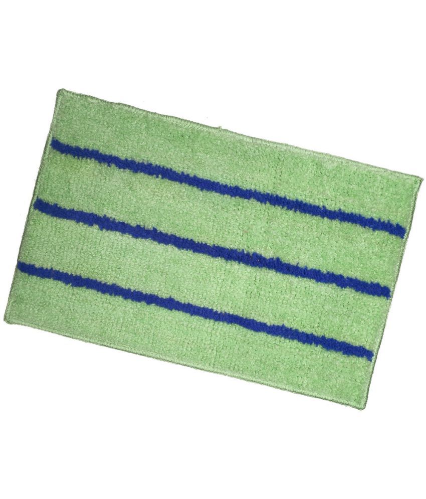     			ADIRNY - Anti-skid Polycotton Door Mat ( 59 X 39 cm ) Single - Green