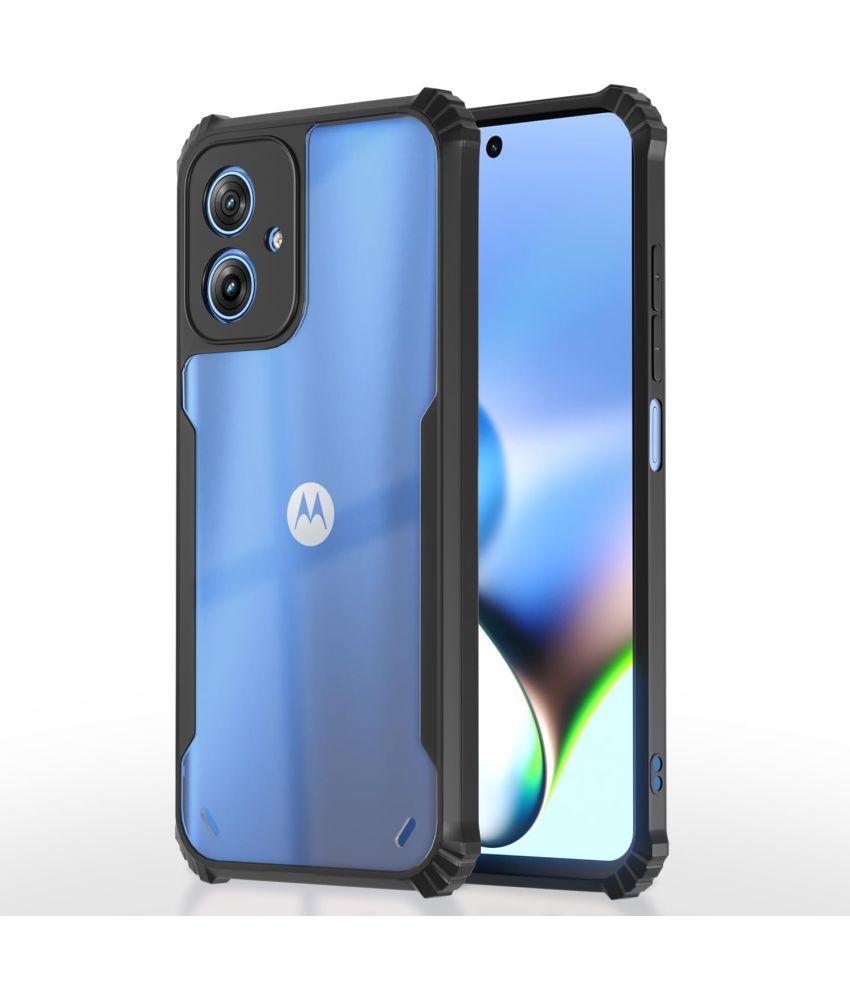     			Case Vault Covers Bumper Cases Compatible For Polycarbonate Motorola G64 5G ( Pack of 1 )